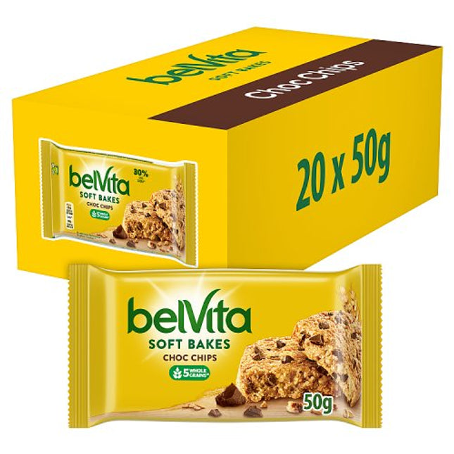 Belvita Soft Bakes Choc Chips 50g
