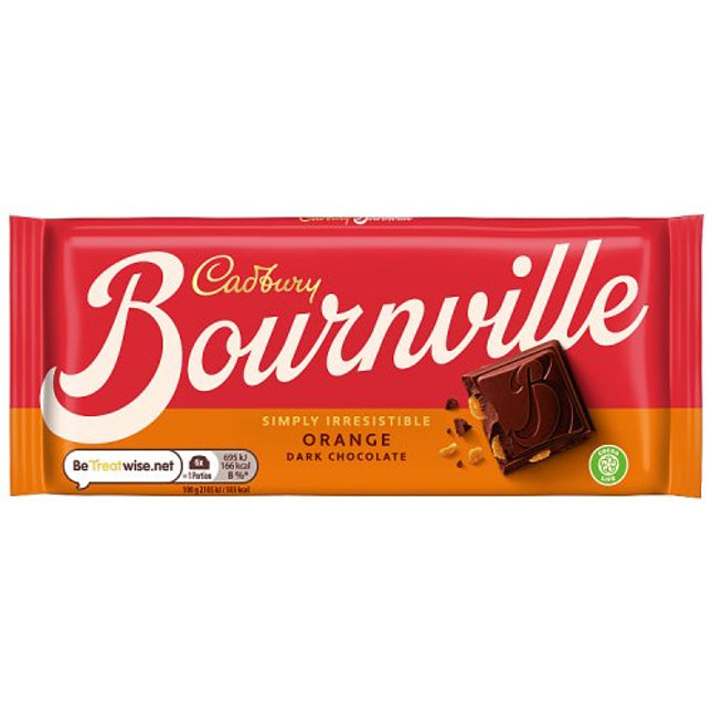 Cadbury Bournville Orange 100g
