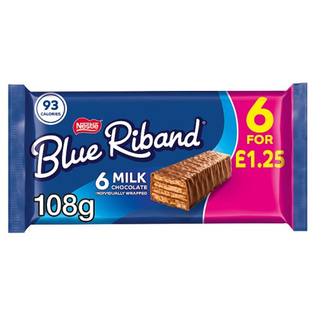 Blue Riband Original 6 Pack 108g £1.25