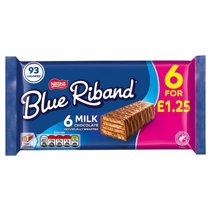 Blue Riband Original 6 Pack 108g £1.25