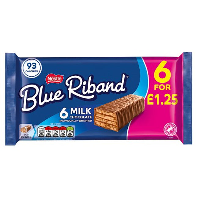 Blue Riband Original 6 Pack 108g £1.25