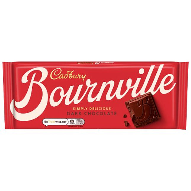 Cadbury Bournville Dark Chocolate Block 180g