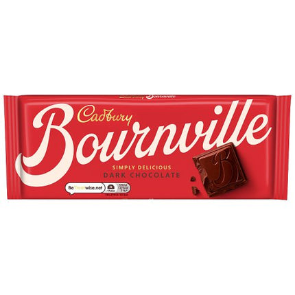 Cadbury Bournville Dark Chocolate Block 180g