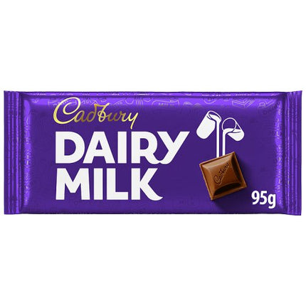 Cadbury Dairy Milk Chocolate Bar 95g