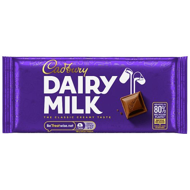 Cadbury Dairy Milk Chocolate Bar 95g