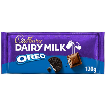 Cadbury Dairy Milk with Oreo Chocolate Block 120g