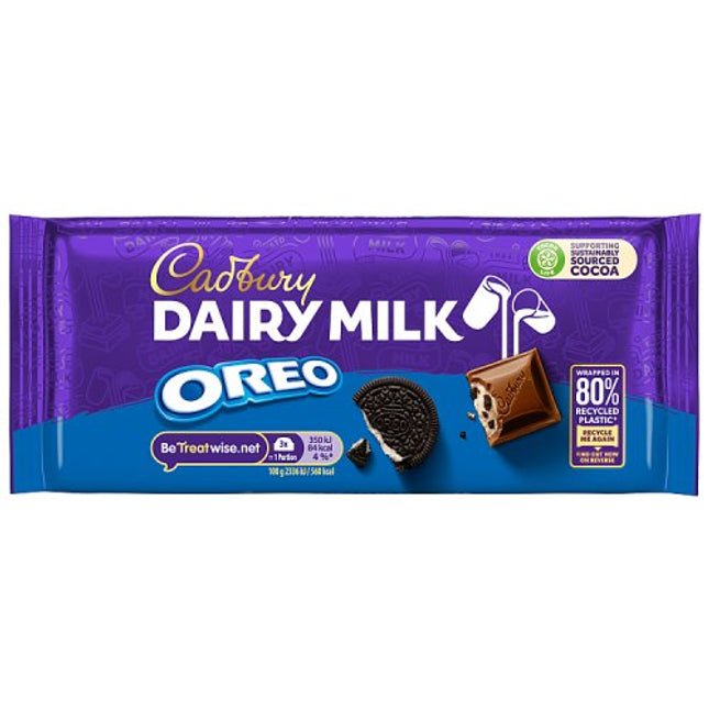 Cadbury Dairy Milk Oreo Chocolate Bar 120g