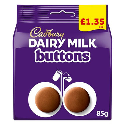 Cadbury Dairy Milk Buttons 85g £1.35