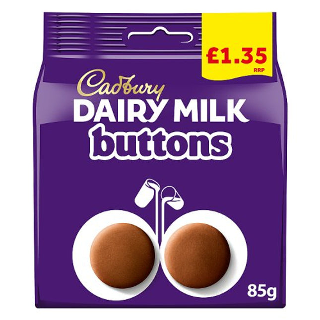 Cadbury Dairy Milk Buttons 85g £1.35