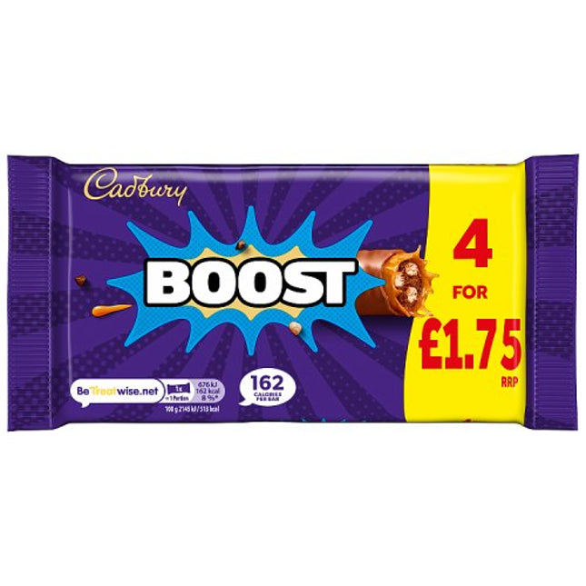 Cadbury Boost 4pk 126g
