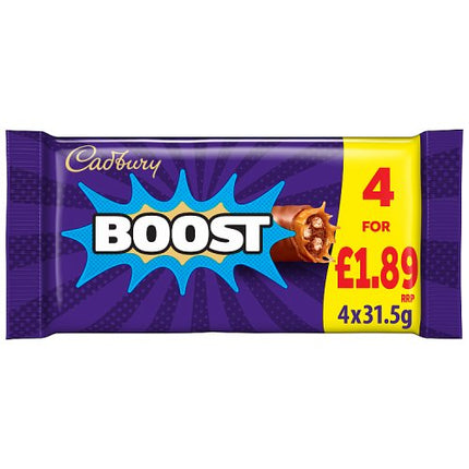 Cadbury Boost 4pk 126g £1.89