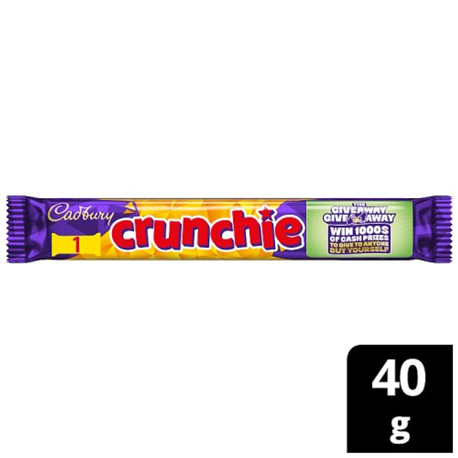 Cadbury Crunchie Chocolate Bar 40g