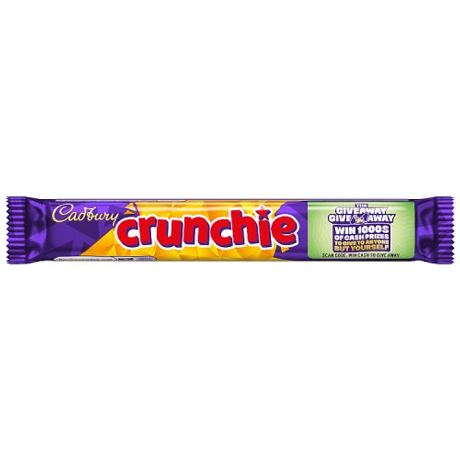 Cadbury Crunchie Chocolate Bar 40g