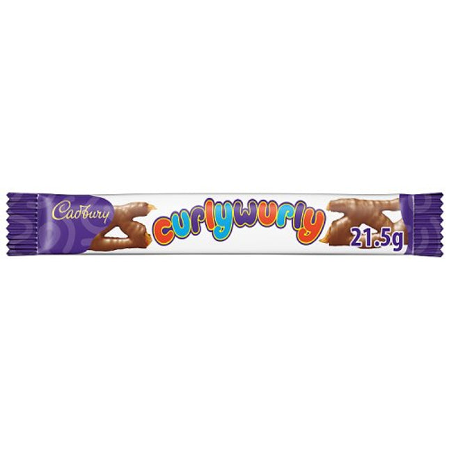 Cadbury Curly Wurly Chocolate Bar 21.8g