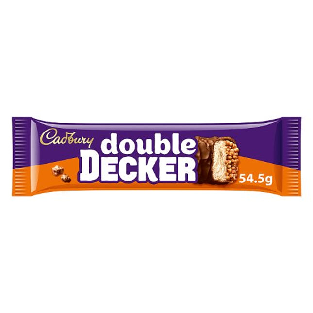 Cadbury Double Decker Chocolate Bar 54.5g
