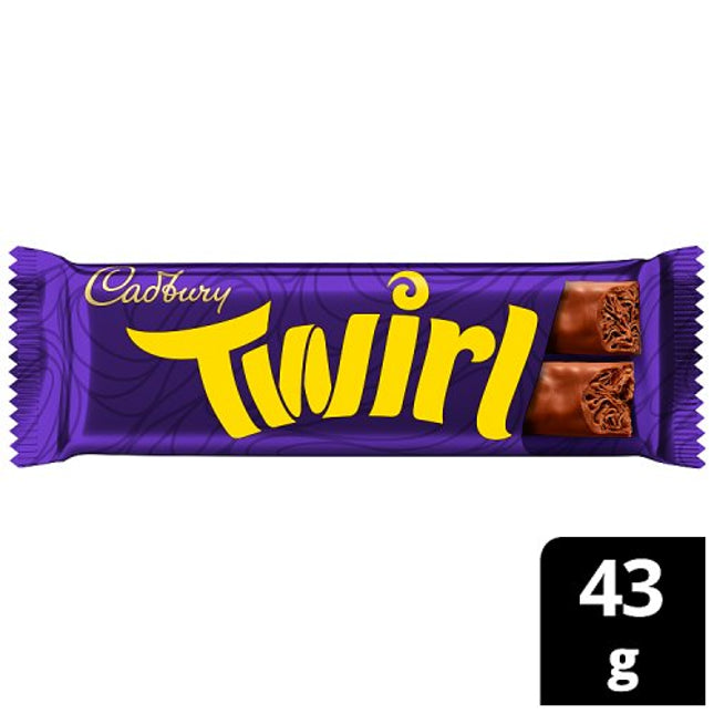 Cadbury Twirl Chocolate Bar 43g