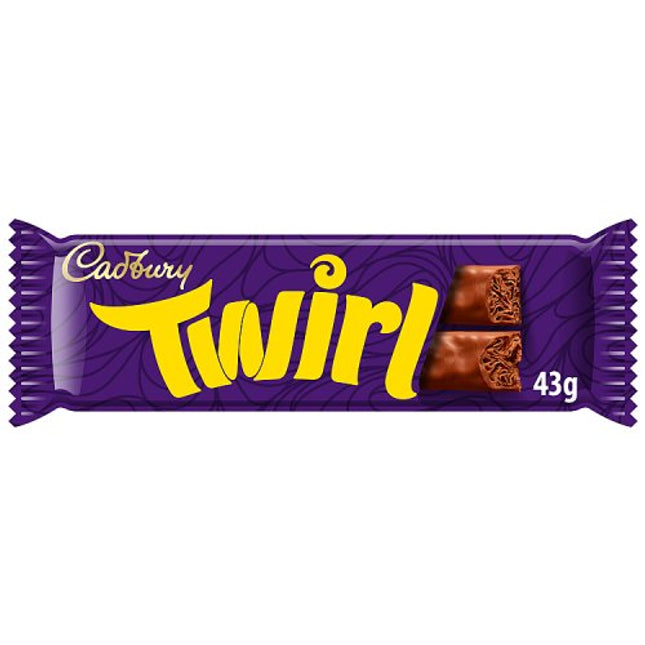 Cadbury Twirl Chocolate Bar 43g