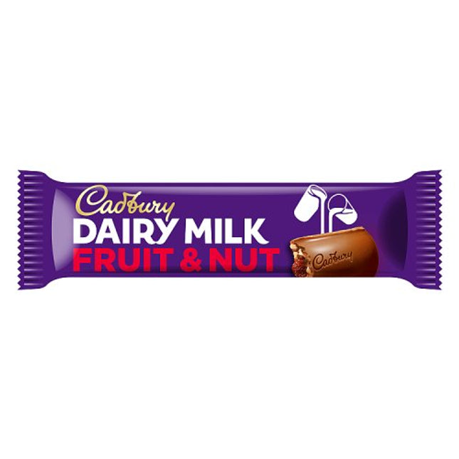 Cadbury Dairy Milk Fruit and Nut Chocolate Bar 49g