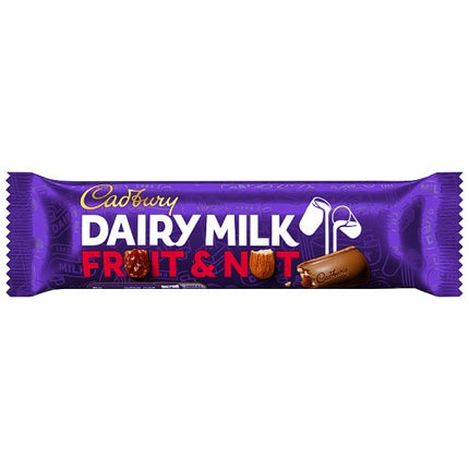 Cadbury Dairy Milk Fruit and Nut Chocolate Bar 49g