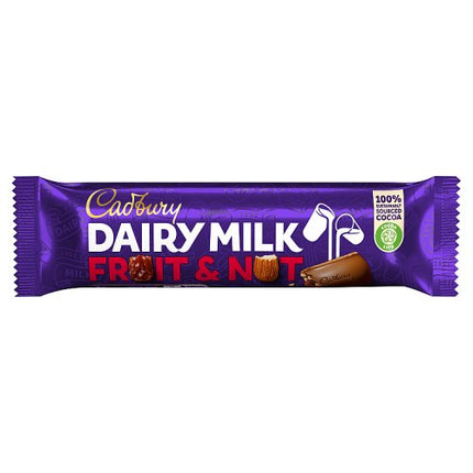 Cadbury Dairy Milk Fruit and Nut Chocolate Bar 49g