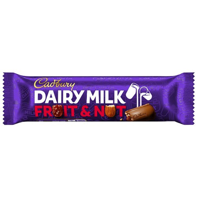 Cadbury Dairy Milk Fruit and Nut Chocolate Bar 49g