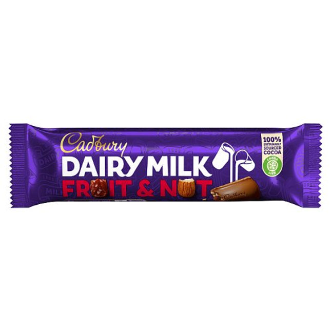 Cadbury Dairy Milk Fruit and Nut Chocolate Bar 49g