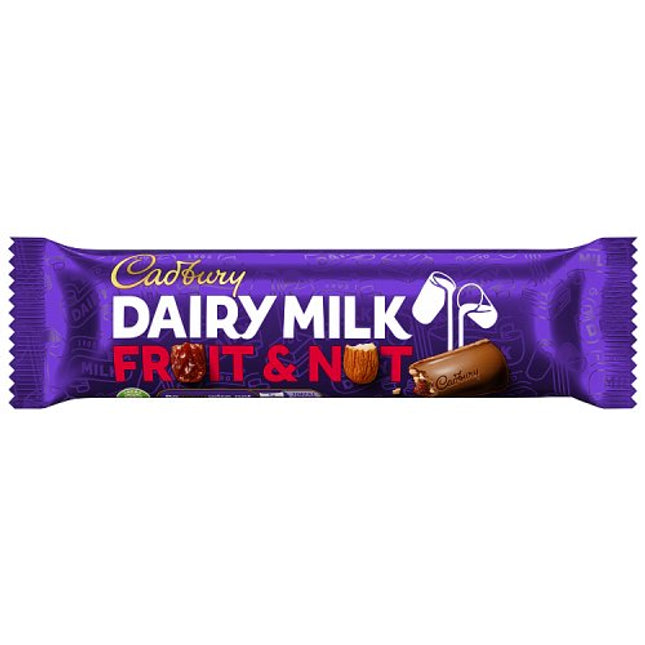 Cadbury Dairy Milk Fruit and Nut Chocolate Bar 49g