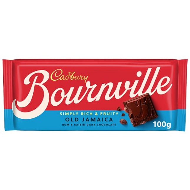 Cadburys Bournville Old Jamaica Chocolate Bar 100g
