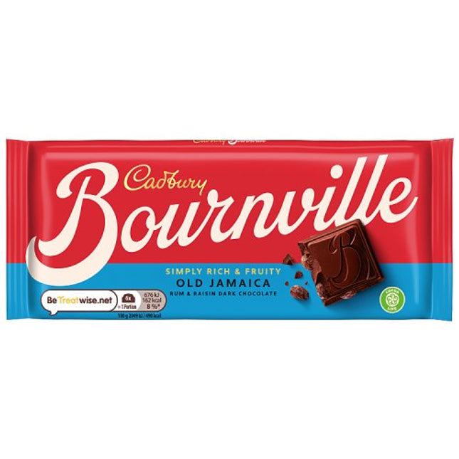Cadburys Bournville Old Jamaica 100g