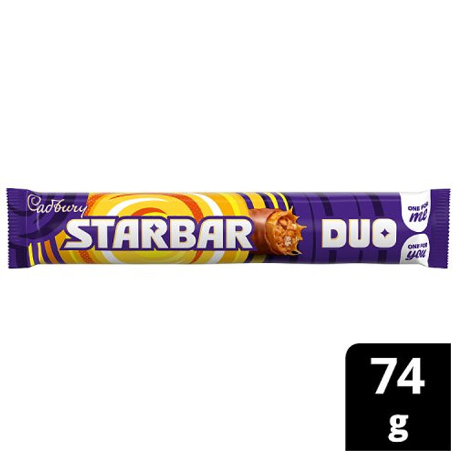 Cadbury Starbar Duo Chocolate Bar 74g