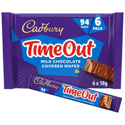 Cadbury Time Out 6 Pack 108g