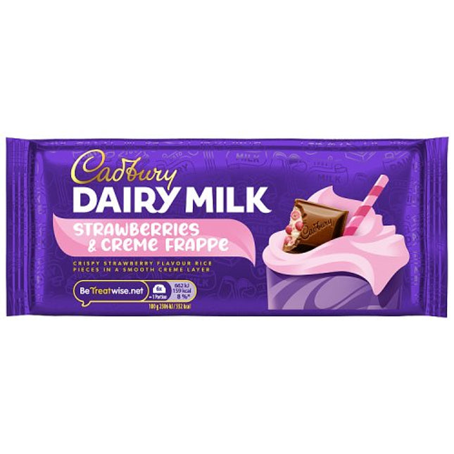 Cadbury Dairy Milk Strawberries & Cream 115g