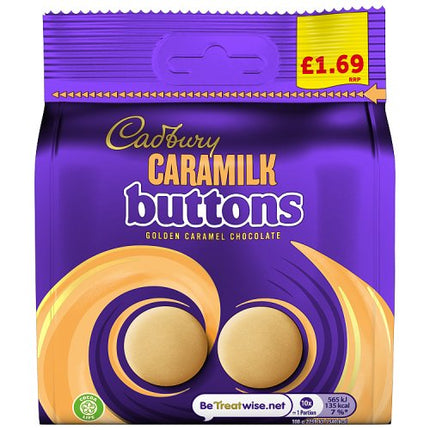 Cadbury Caramilk Buttons Chocolate Bag 85g £1.69