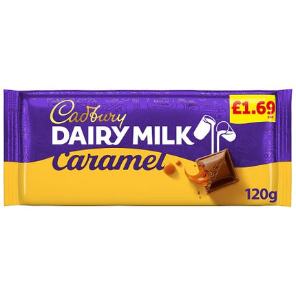 Cadbury Caramel Chocolate Block 120g £1.69