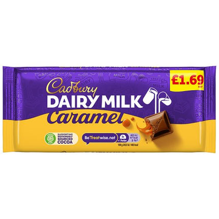 Cadbury Caramel Chocolate Block 120g £1.69