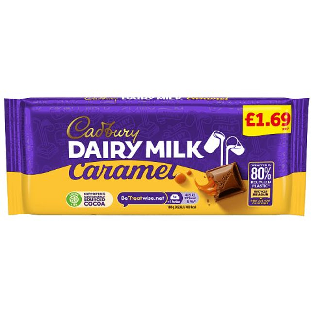 Cadbury Dairy Milk Caramel Chocolate Bar £1.69 PMP 120g