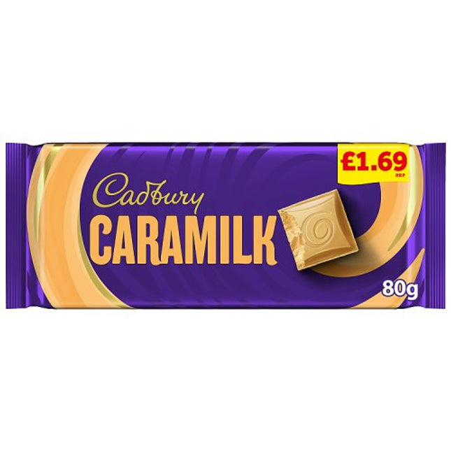 Cadbury Caramilk Chocolate Bar PMP £1.69 80g