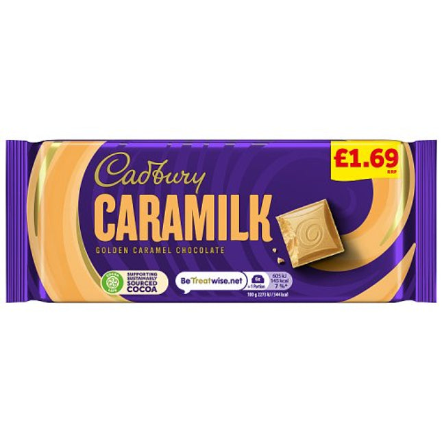Cadbury Caramilk Chocolate Bar PMP £1.69 80g