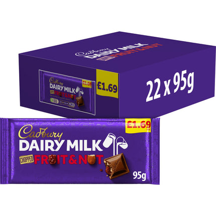 Cadbury Dairy Milk Fruit and Nut Chocolate Bar £1.69 PMP 95g