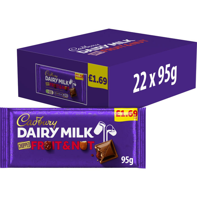 Cadbury Dairy Milk Fruit and Nut Chocolate Bar £1.69 PMP 95g