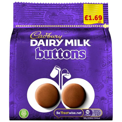 Cadbury Giant Buttons 85g £1.69