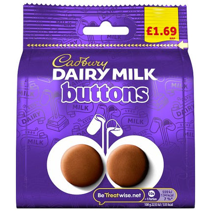 WIGIG Cadbury Giant Buttons 85g £1.69
