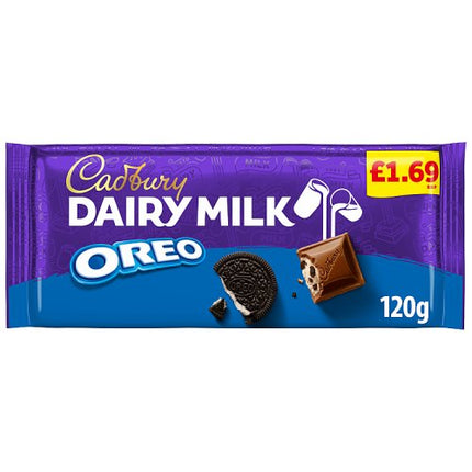 Cadbury Dairy Milk with Oreo Chocolate Block 120g £1.69