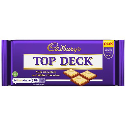 Cadbury Top Deck Chocolate Block 95g £1.69