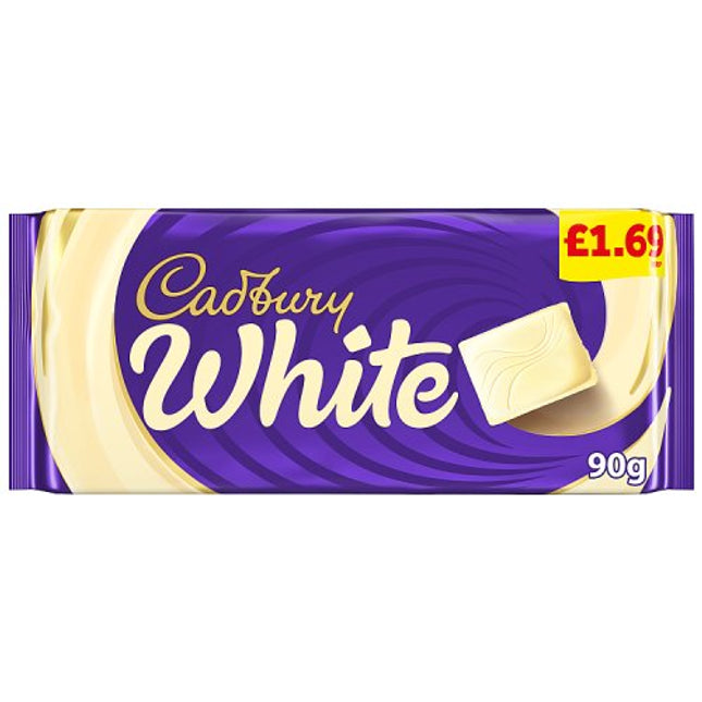 Cadbury Dairy Milk White Chocolate Block 90g £1.69