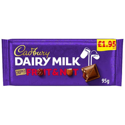 Cadbury Dairy Milk Fruit & Nut Chocolate Bar PMP £1.95 95g
