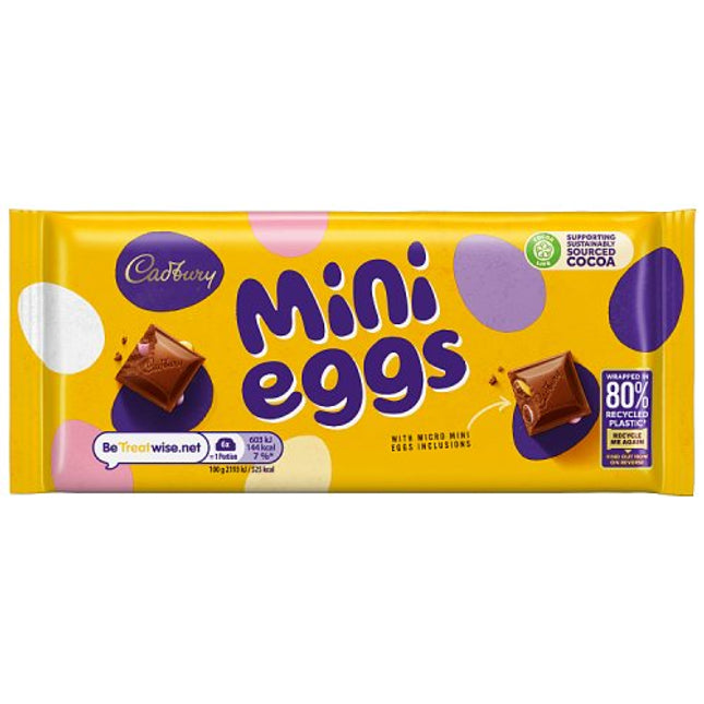 Cadbury Mini Eggs Block 110g