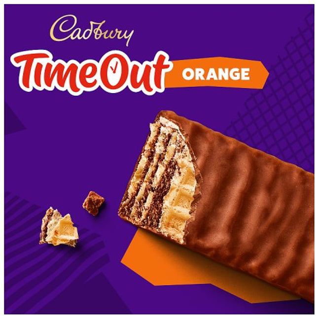 Cadbury Time Out Orange 6 Pack Multipack 108g