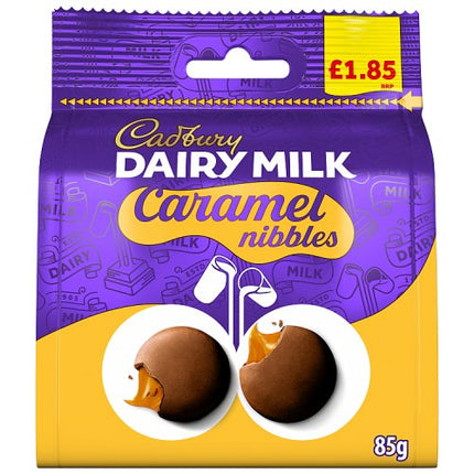 Cadbury Caramel Nibbles Chocolate Bag PMP £1.85 85g