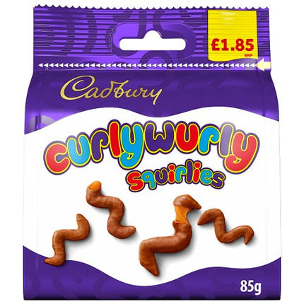 Cadbury Curly Wurly Squirlies Chocolate Bag 85g £1.85